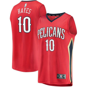 Jaxson Hayes New Orleans Pelicans Fanatics Branded Fast Break Jersey Red - Statement Edition