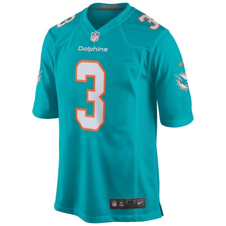 Josh Rosen Miami Dolphins Nike Game Jersey - Aqua