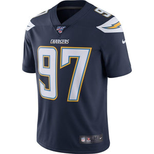 Joey Bosa Los Angeles Chargers Nike 100th Season Vapor Limited Jersey - Navy