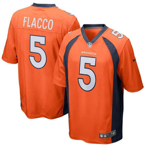 Joe Flacco Denver Broncos Nike Game Jersey - Orange