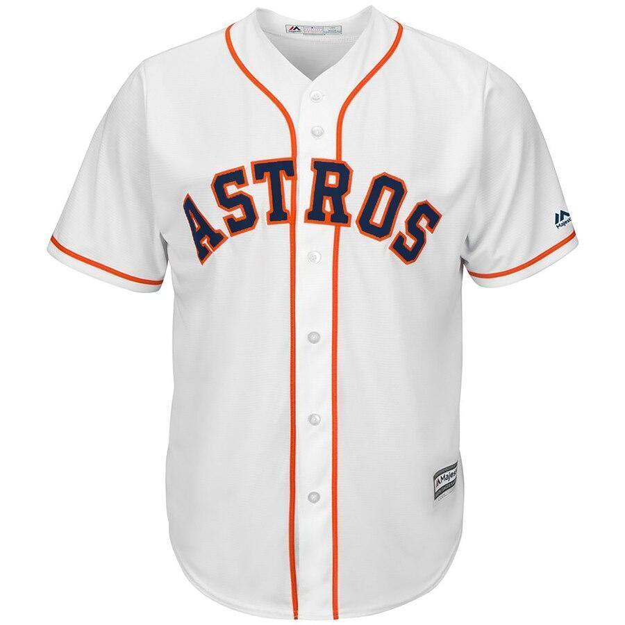 Alex Bregman Houston Astros Majestic Home Official Cool Base Player Replica Jersey - White