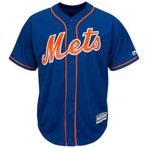 Todd Frazier New York Mets Majestic Official Cool Base Player Jersey – White/Royal