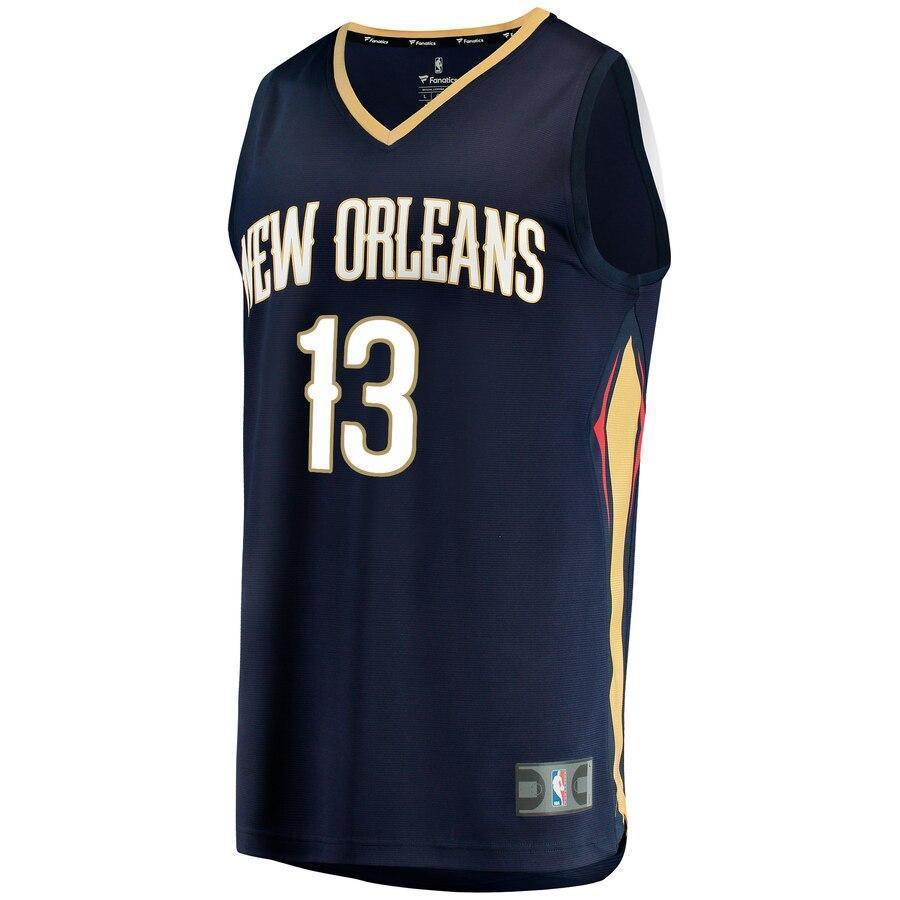 Cheick Diallo New Orleans Pelicans Fanatics Branded Fast Break Player Jersey - Icon Edition - Navy