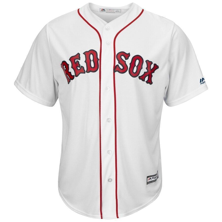 Eduardo Rodriguez Boston Red Sox Majestic Home Cool Base Replica Player Jersey - White