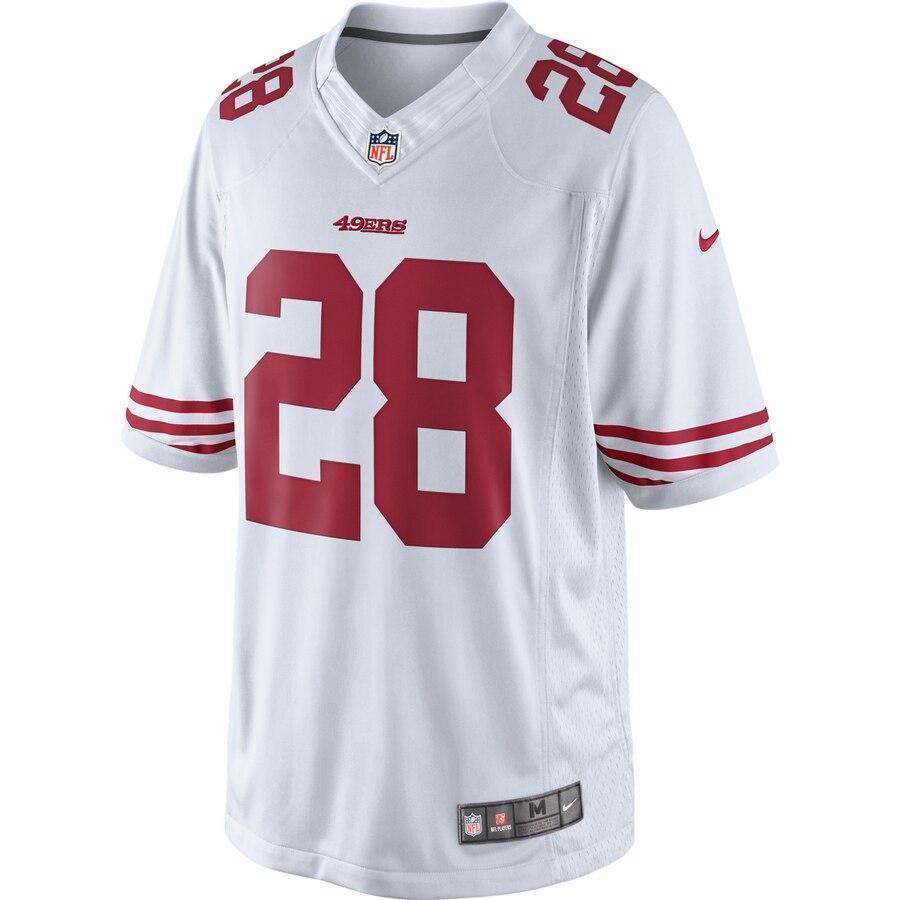 Carlos Hyde San Francisco 49ers Nike Limited Jersey - White