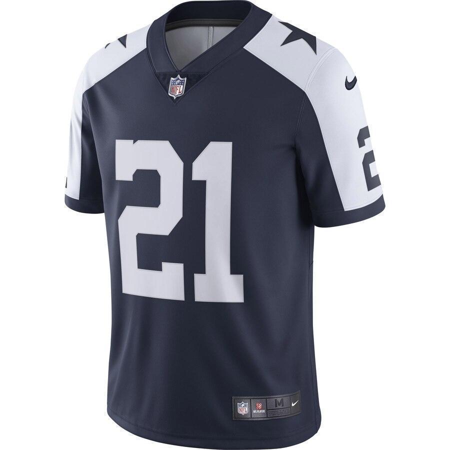 Ezekiel Elliott Dallas Cowboys Nike Alternate Vapor Untouchable Limited Player Jersey - Navy