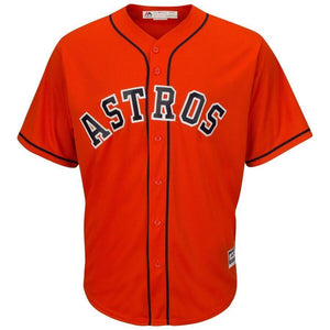 George Springer Houston Astros Majestic Cool Base Player Jersey - Orange