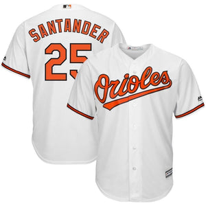 Anthony Santander Baltimore Orioles Majestic Home Cool Base Player Jersey - White