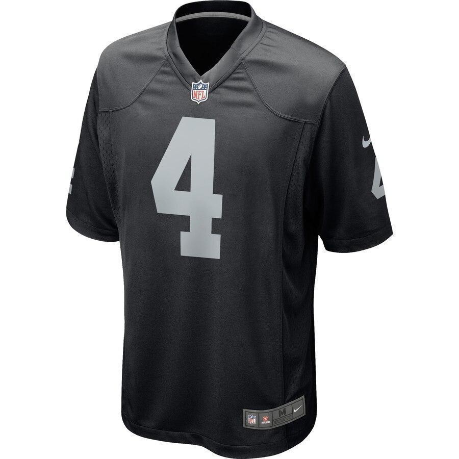 Derek Carr Oakland Raiders Nike Game Jersey - Black