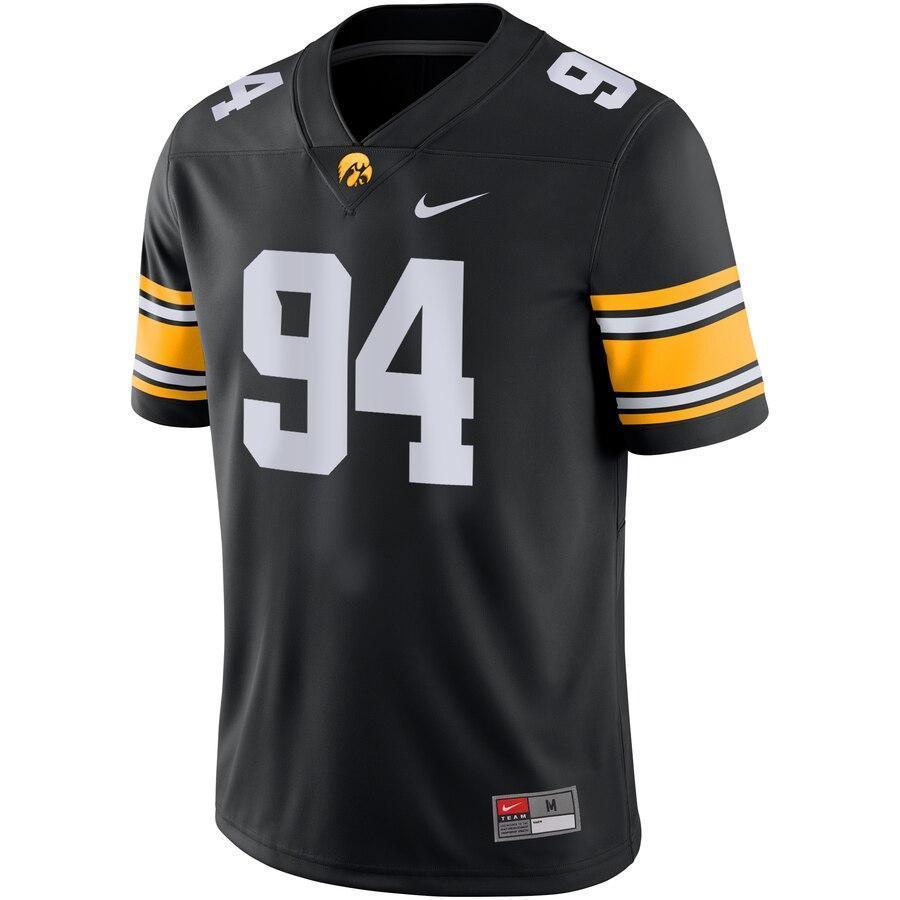 Adrian Clayborn Iowa Hawkeyes Nike Game Jersey - Black