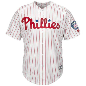 Jim Thome Philadelphia Phillies Majestic Hall of Fame  Jersey – White/Scarlet