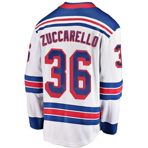 Mats Zuccarello New York Rangers Fanatics Branded Breakaway Player Jersey - White