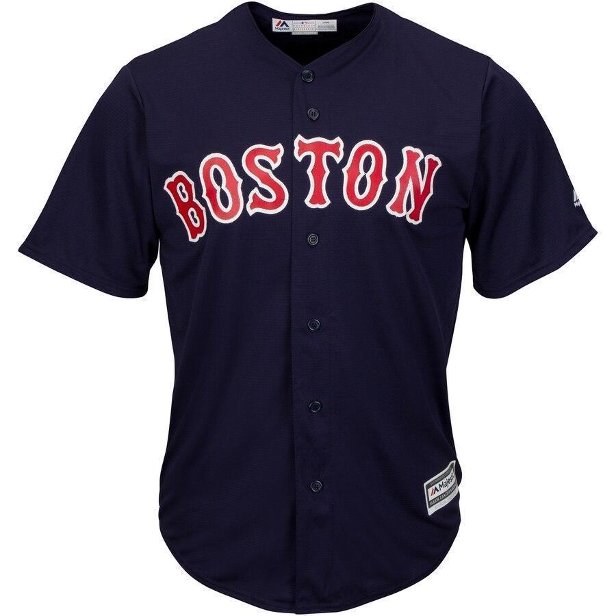 J.D. Martinez Boston Red Sox Majestic Alternate Official Cool Base Player Jersey - Navy