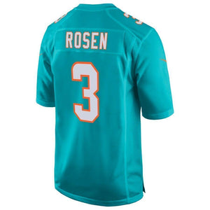 Josh Rosen Miami Dolphins Nike Game Jersey - Aqua