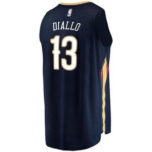 Cheick Diallo New Orleans Pelicans Fanatics Branded Fast Break Player Jersey - Icon Edition - Navy