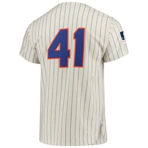 Tom Seaver New York Mets Mitchell & Ness Cooperstown Collection Jersey – Cream