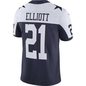 Ezekiel Elliott Dallas Cowboys Nike Alternate Vapor Untouchable Limited Player Jersey - Navy