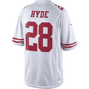 Carlos Hyde San Francisco 49ers Nike Limited Jersey - White