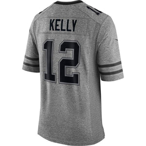 Jim Kelly Buffalo Bills Nike Gridiron Gray Limited Jersey - Gray