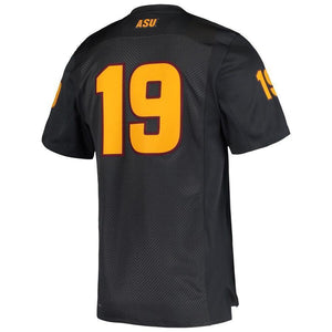 Arizona State Sun Devils adidas Team Premier Football Jersey - Black