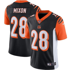 Joe Mixon Cincinnati Bengals Nike NFL 100 Vapor Limited Jersey - Black