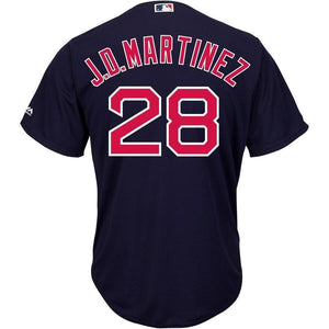 J.D. Martinez Boston Red Sox Majestic Alternate Official Cool Base Player Jersey - Navy