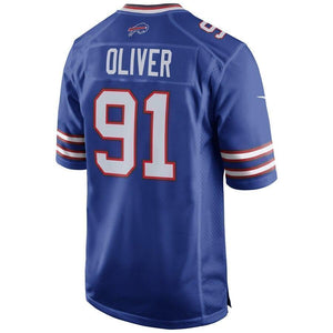 Ed Oliver Buffalo Bills Nike 2019 NFL Draft First Round Pick Game Jersey - Royal