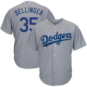 Cody Bellinger Los Angeles Dodgers Majestic Cool Base Player Replica Jersey - Gray