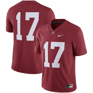 #17 Alabama Crimson Tide Nike Game Jersey - Crimson