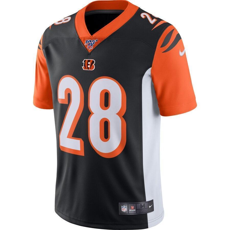 Joe Mixon Cincinnati Bengals Nike NFL 100 Vapor Limited Jersey - Black