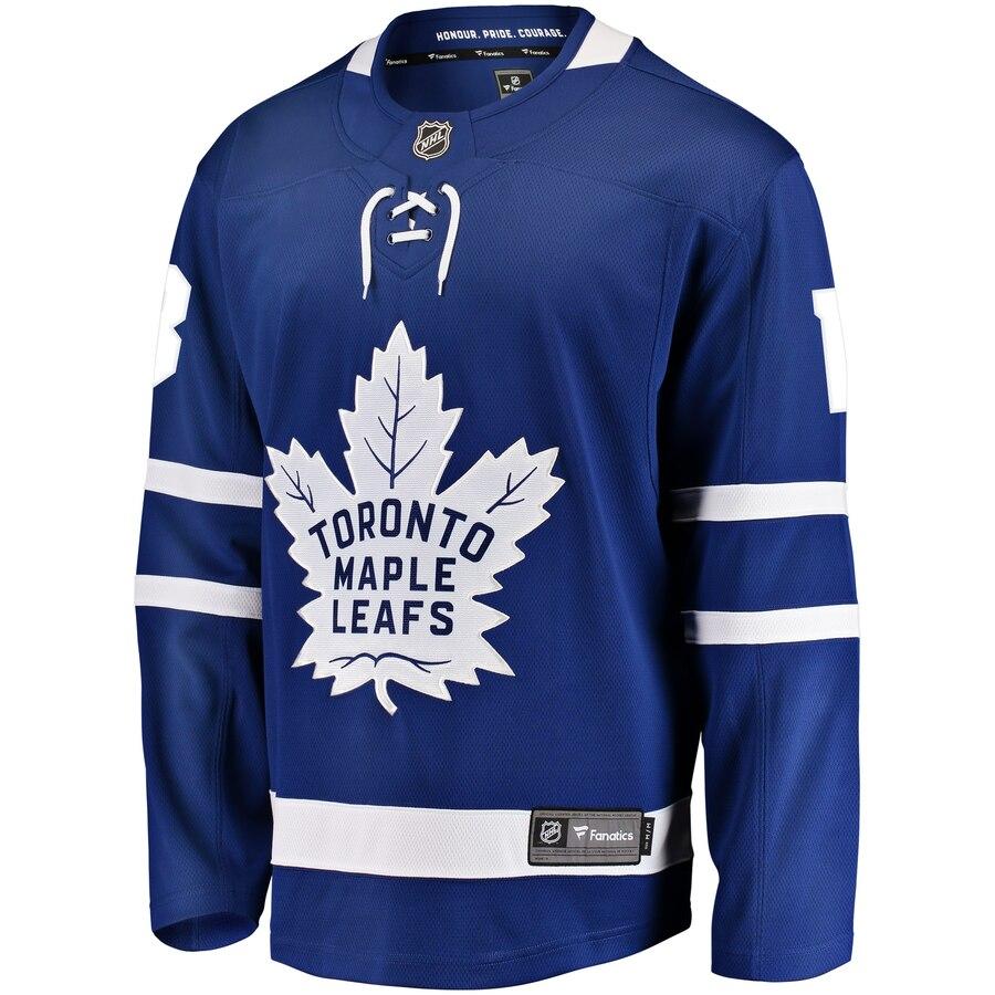 Andreas Johnsson Toronto Maple Leafs Fanatics Branded Home Breakaway Player Jersey - Blue