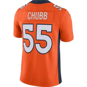 Bradley Chubb Denver Broncos Nike NFL 100 Vapor Limited Jersey - Orange