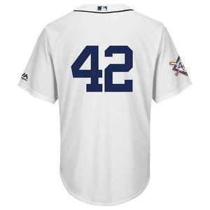 Detroit Tigers Majestic 2019 Jackie Robinson Day Official Cool Base Jersey – White