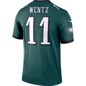 Carson Wentz Philadelphia Eagles Nike Legend Jersey - Green