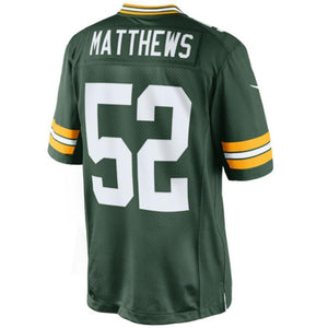 Clay Matthews Green Bay Packers Nike Team Color Limited Jersey - Green