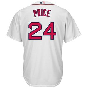 David Price Boston Red Sox Majestic Official Cool Base Player Jersey - White