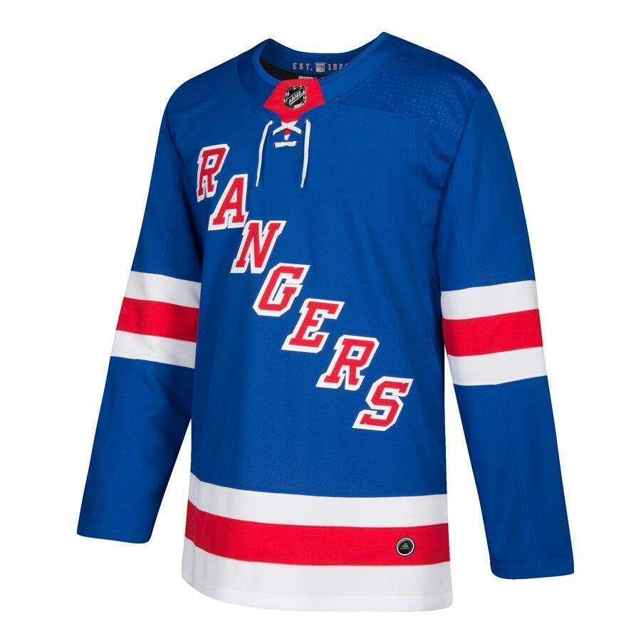 New York Rangers adidas Home Blank Jersey - Royal