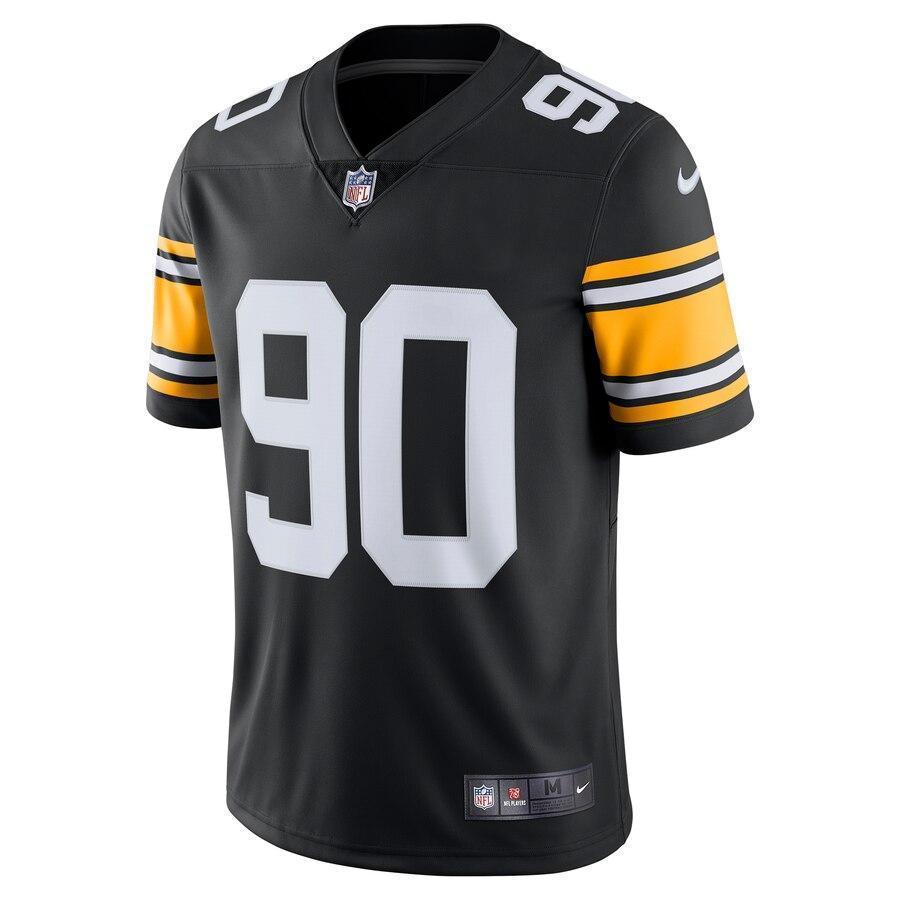 T.J. Watt Pittsburgh Steelers Nike Alternate Vapor Untouchable Limited Jersey - Black