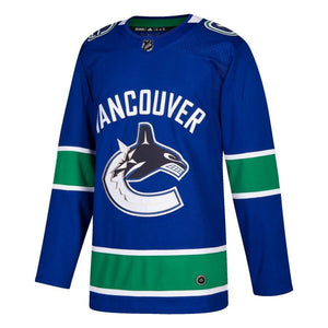 Vancouver Canucks adidas Home Blank Jersey - Blue