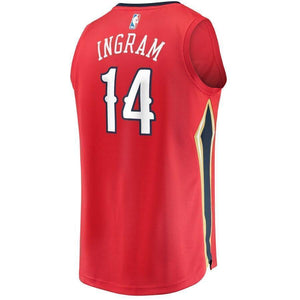 Brandon Ingram New Orleans Pelicans Fanatics Branded Fast Break Jersey Red - Statement Edition