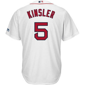 Ian Kinsler Boston Red Sox Majestic Home Official Cool Base Player Jersey - White