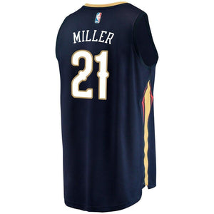 Darius Miller New Orleans Pelicans Fanatics Branded Fast Break Player Jersey - Icon Edition - Navy