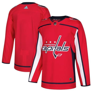 Washington Capitals adidas Home Blank Jersey - Red