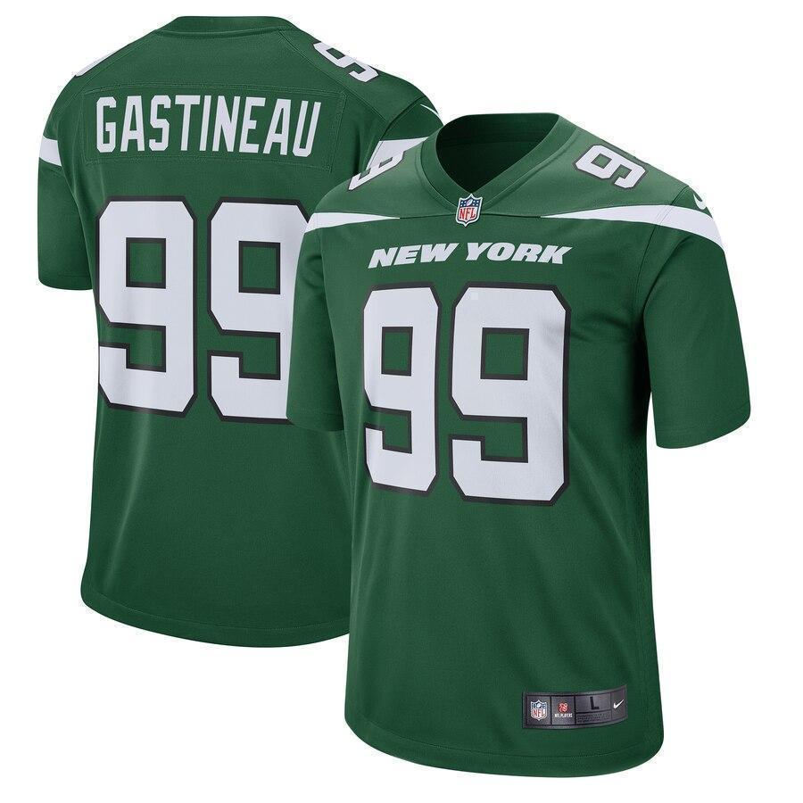 Mark Gastineau New York Jets Nike Retired Player Game Jersey – Gotham Green