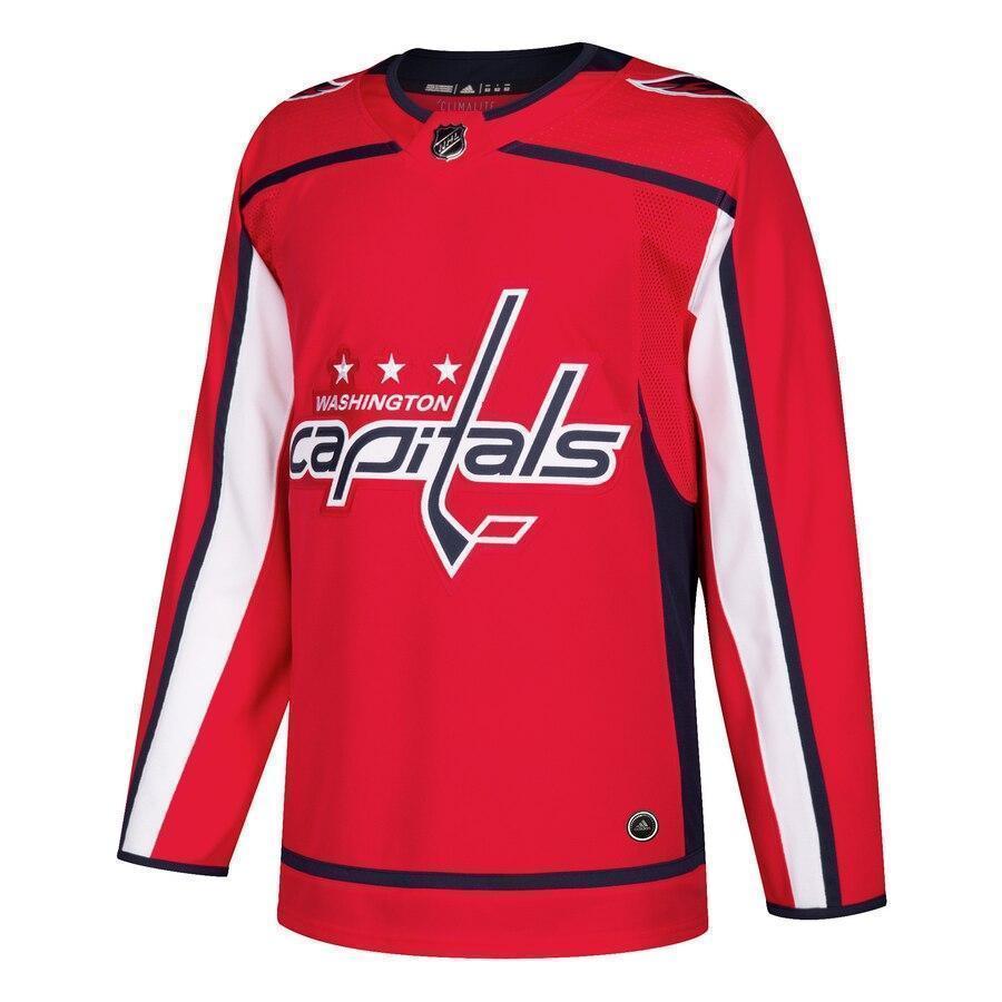 Washington Capitals adidas Home Blank Jersey - Red