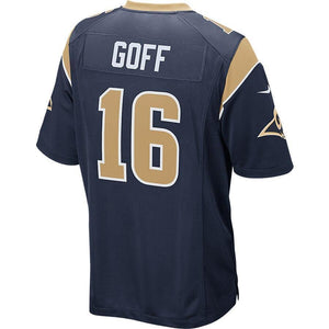 Jared Goff Los Angeles Rams Nike Game Jersey - Navy