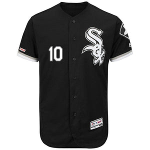 Yoan Moncada Chicago White Sox Majestic Alternate Flex Base Collection Player Jersey – Black/White