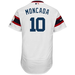 Yoan Moncada Chicago White Sox Majestic Alternate Collection Flex Base Player Jersey – White