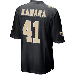 Alvin Kamara New Orleans Saints Nike Event Game Jersey - Black