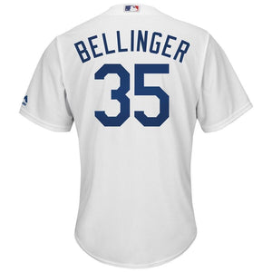 Cody Bellinger Los Angeles Dodgers Majestic Cool Base Player Jersey - White/Royal